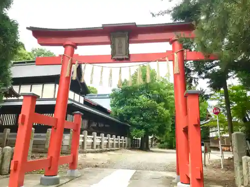 白根神社の鳥居