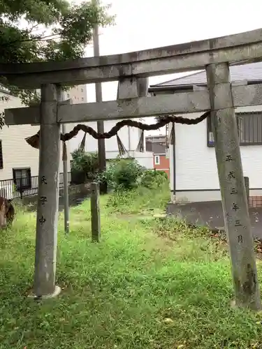 上ノ町神社の鳥居