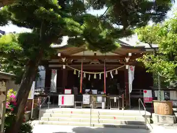 鳩森八幡神社の本殿・本堂