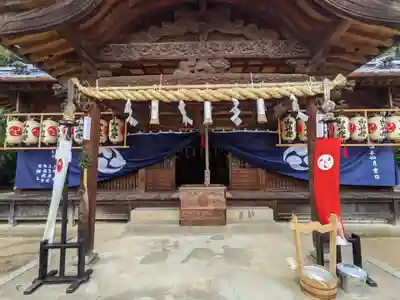 鰹宇神社の本殿・本堂