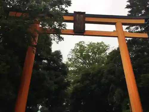 川越氷川神社の鳥居