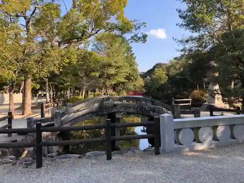 伊弉諾神宮の庭園