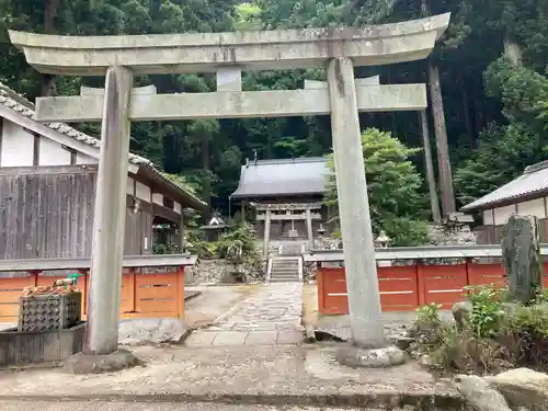 高天彦神社の鳥居