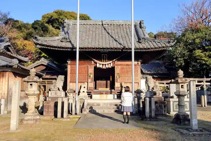 天満神社(鷲塚天満神社)の本殿・本堂