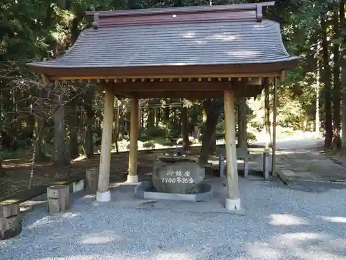 山宮浅間神社の手水舎