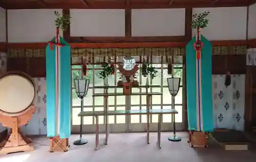 月見里笠森稲荷神社の本殿