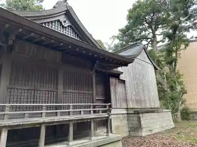 伊牟移神社の本殿・本堂