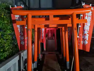 鏡天満宮の鳥居