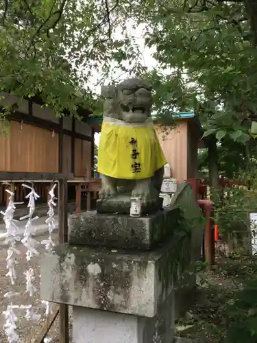 大前神社の狛犬