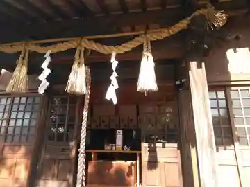 熊野原神社の本殿・本堂
