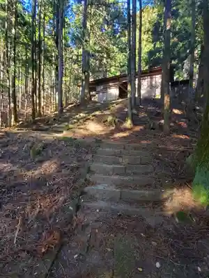 栗生神社の山門・神門