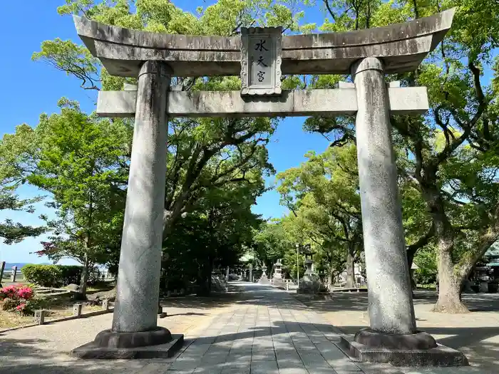 水天宮の鳥居