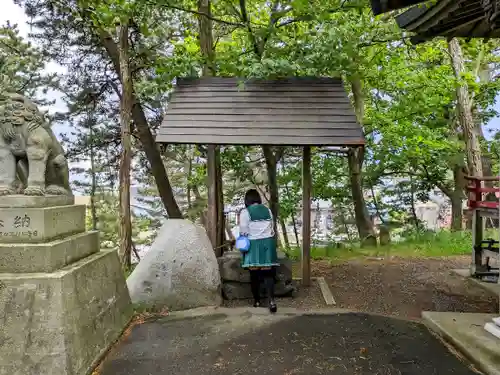 宗像神社の手水