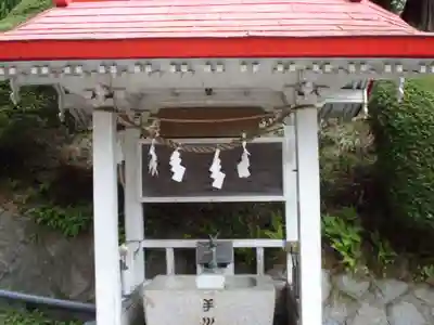 山田八幡宮の手水舎