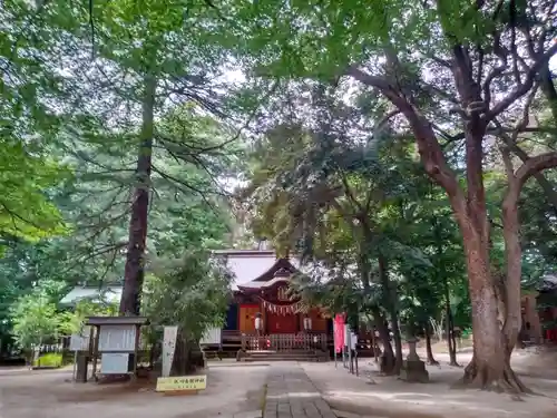 氷川女體神社の本殿