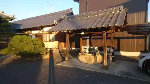 常観寺の手水舎