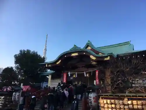 亀戸天神社の本殿・本堂