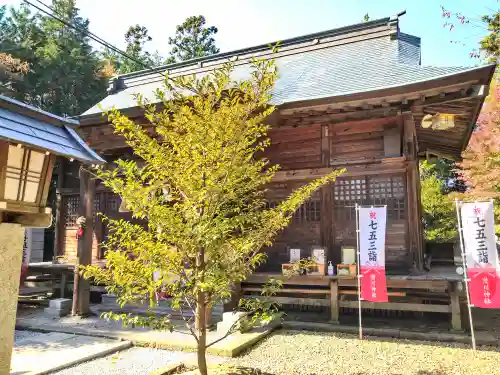 滑川神社 - 仕事と子どもの守り神(福島県)