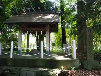 五社神社の手水舎