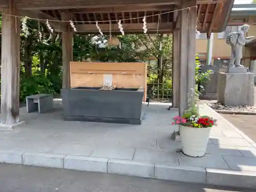 旭川神社の手水舎