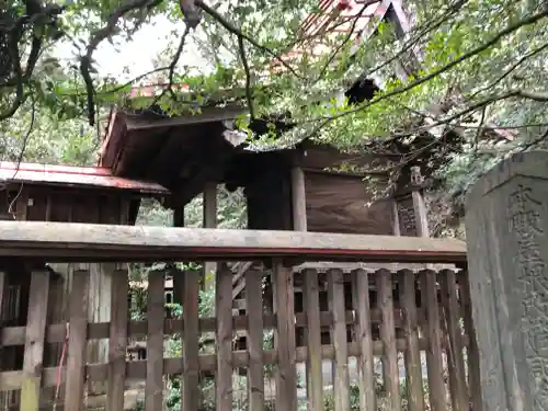 阿豆佐味天神社の本殿