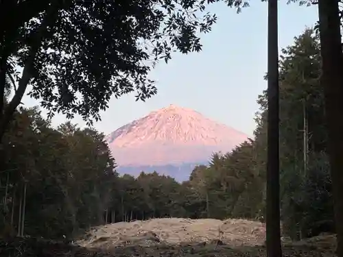 山宮浅間神社の景色