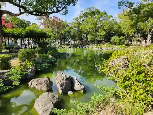 宗像大社の庭園