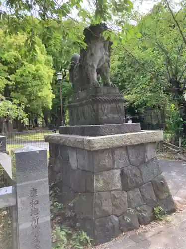芝東照宮の狛犬