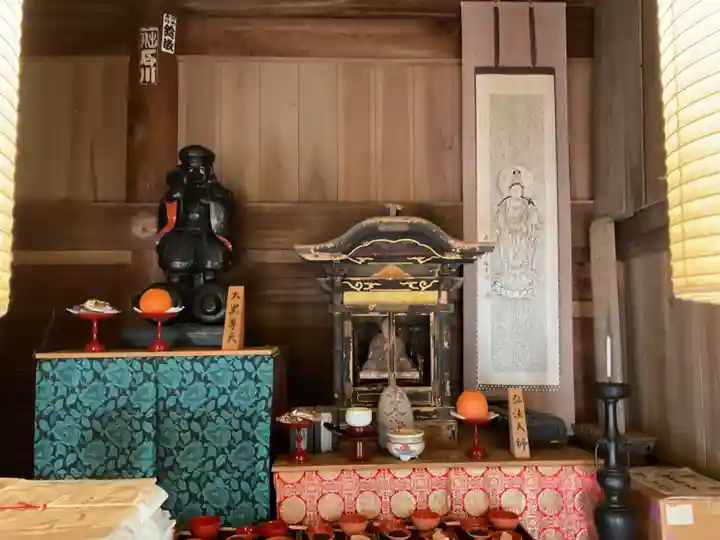 恵利寺の仏像