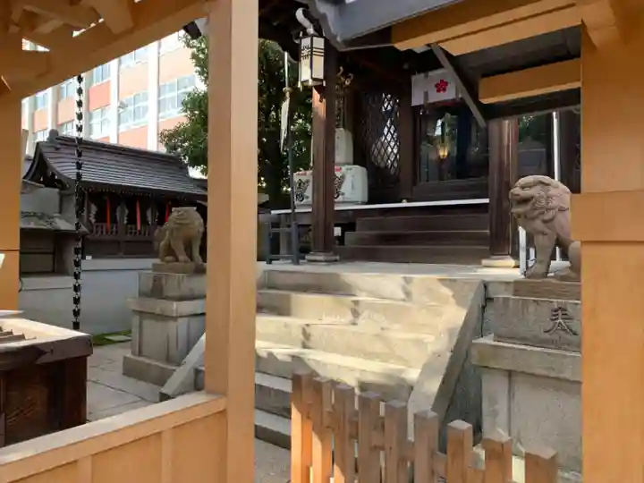 菅原院天満宮神社の狛犬