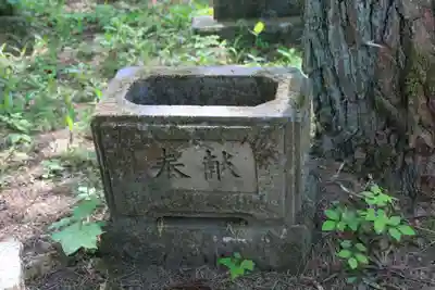 麓山神社の手水舎