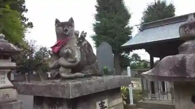 小泉稲荷神社の狛犬