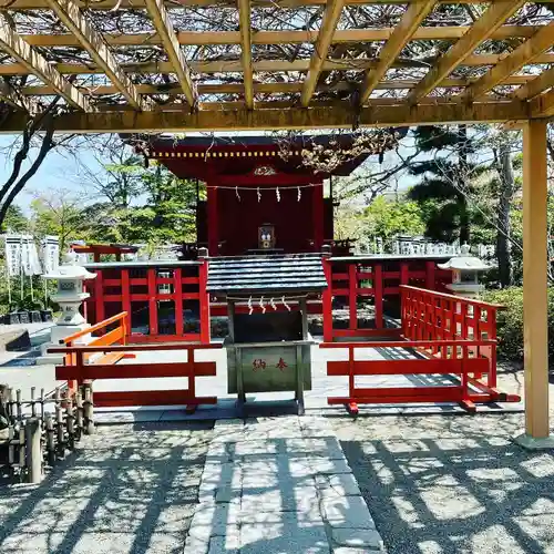 旗上弁財天社の本殿・本堂