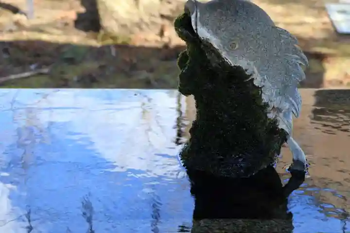 神炊館神社 ⁂奥州須賀川総鎮守⁂の手水舎