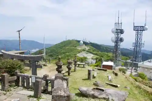 背振神社上宮の景色