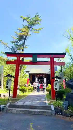 山家神社の鳥居