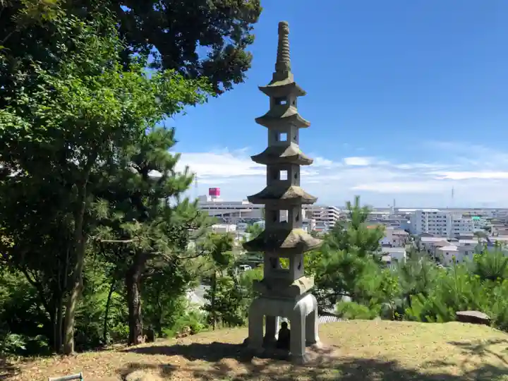龍雲寺の塔