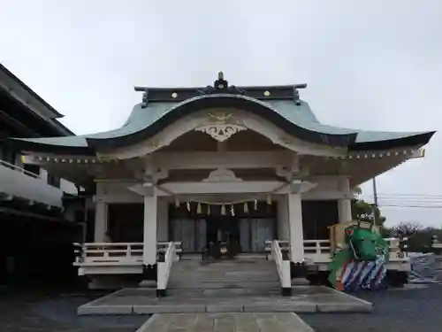 岡山神社の本殿・本堂