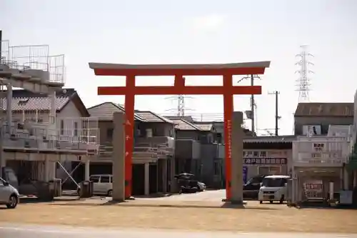 松原八幡神社の鳥居