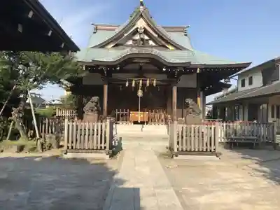 鵜ノ木八幡神社の本殿・本堂