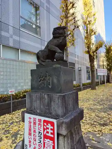 市守大鳥神社の狛犬