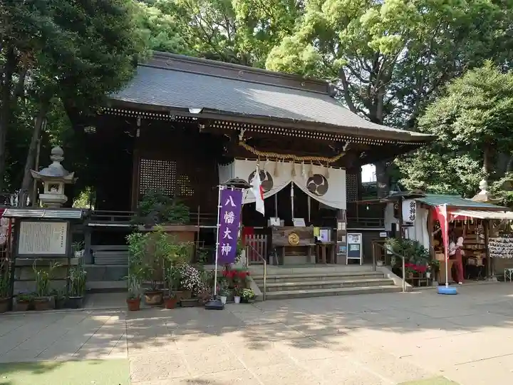 太子堂八幡神社の本殿・本堂