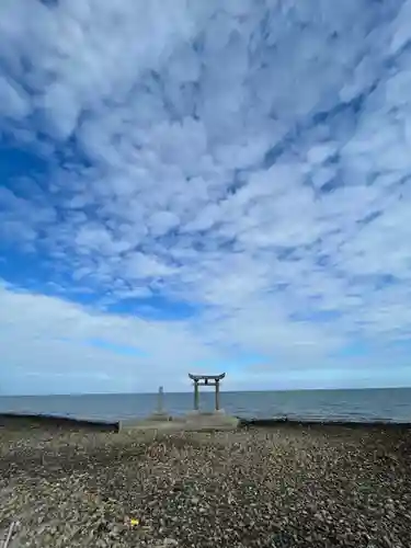 高洲御旅所の鳥居