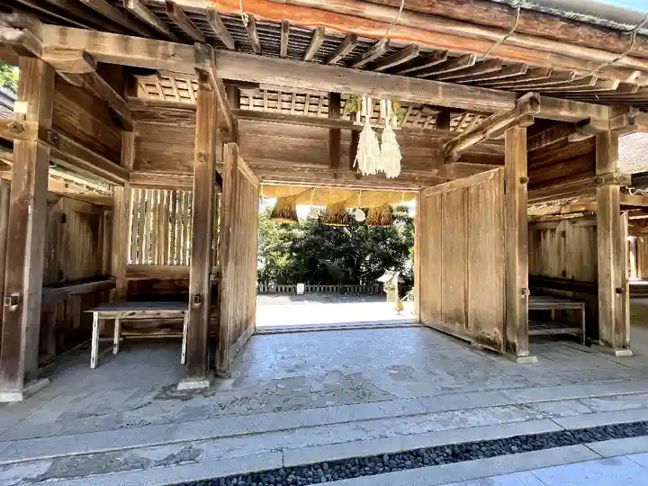 美保神社の山門・神門