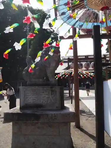 東村山八坂神社の狛犬