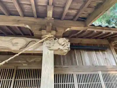 蓑毛神社の芸術