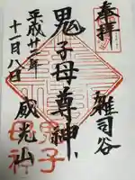 鬼子母神堂 (法明寺)(東京都)