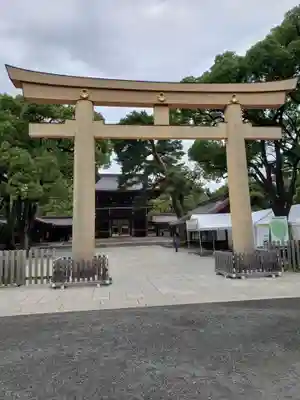 明治神宮の鳥居