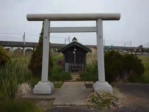 弁天水神社の鳥居