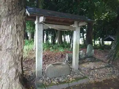 宇氣比神社の手水舎